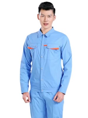 全棉防靜電工作服定制電子車(chē)間工裝定制夏季工作服定做